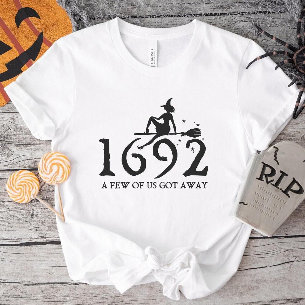 Salem Witch T-Shirt, 1692, Spooky Halloween Gift